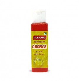Puramio (Emulsion) Orange Flavour With Color  Plastic Bottle  30 millilitre